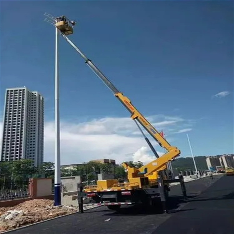 宁德维修路灯的曲臂升降车出租