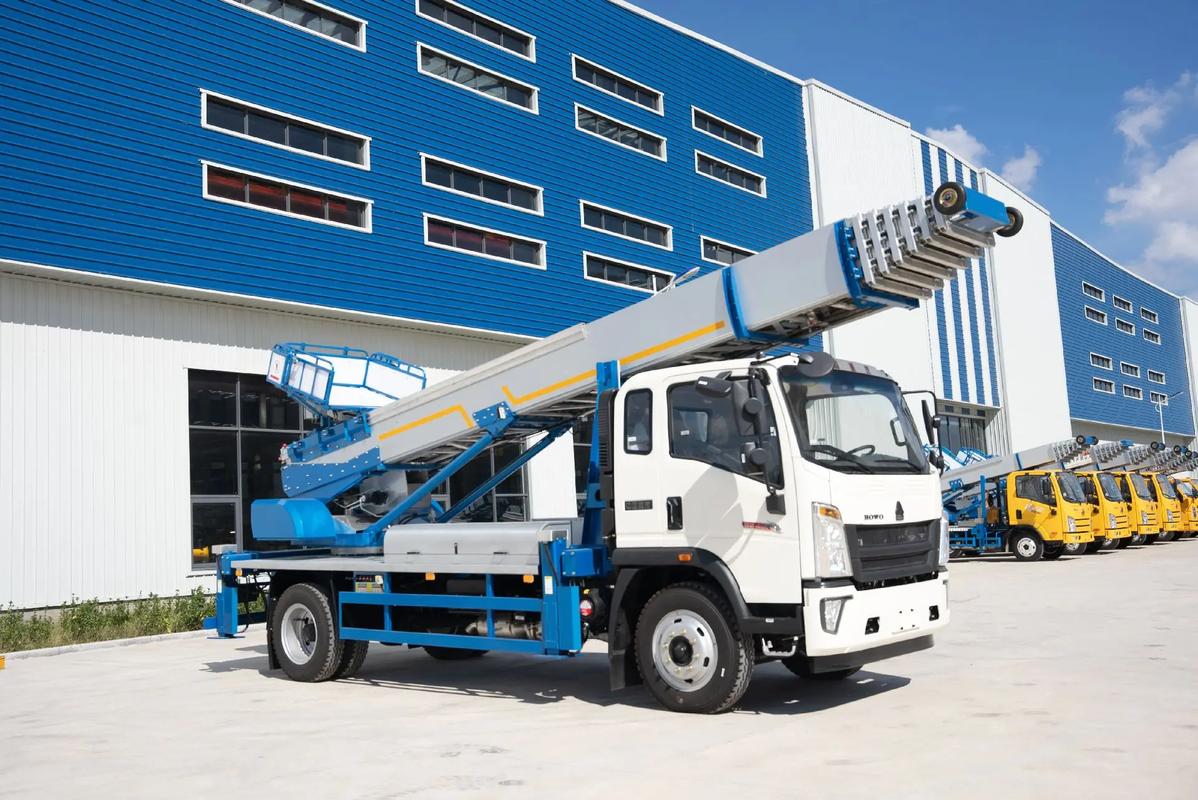 宁德出租云梯车高空作业车 建筑垃圾搬运